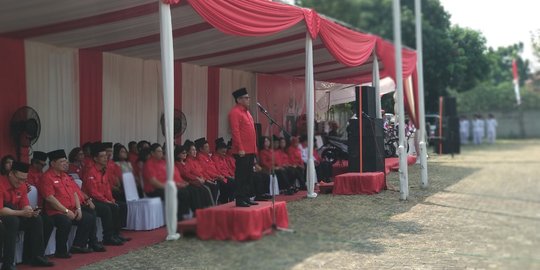 HUT RI di markas PDIP dipenuhi pujian untuk kepemimpinan Jokowi