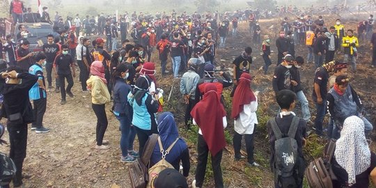 Kebakaran hutan landa 3 kabupaten di Kalimantan Barat