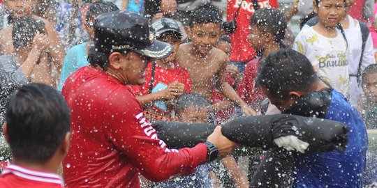 Keseruan warga Bogor di pesta rakyat 17 Agustus