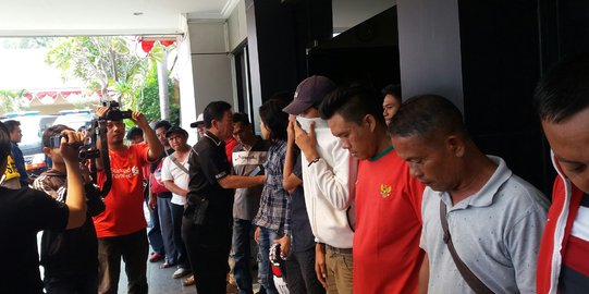 Polisi tangkap 15 calo tiket laga Timnas Indonesia vs Laos