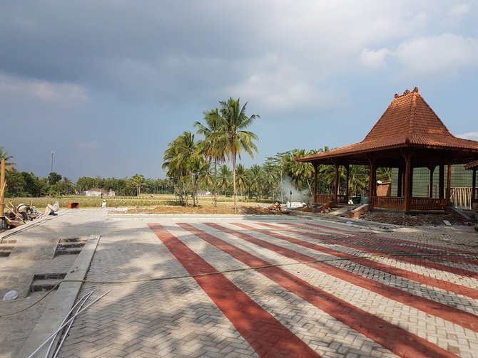 balai ekonomi desa balkondes pt angkasa pura ii di desa tegal arum borobudur
