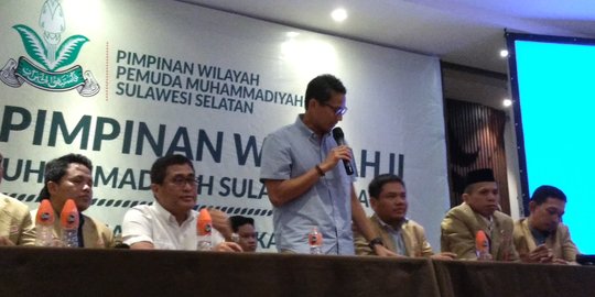 Sandiaga ungkap tiga pesan dari PP Muhammadiyah