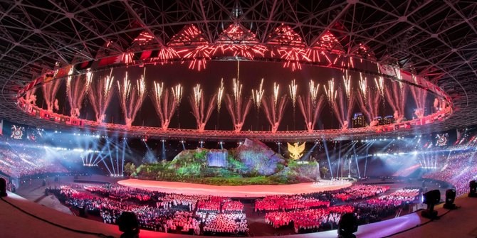 opening ceremony asian games 2018