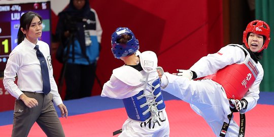 Fitriyana Yusuf kalah tipis dari taekwondoin Macau