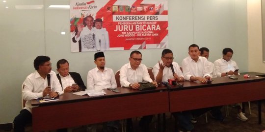 Koalisi Jokowi-Ma'ruf libatkan kepala daerah di tim kampanye