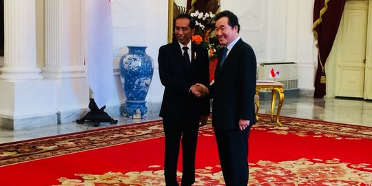 Bertemu PM Korea, Jokowi harap Asian Games dapat mempererat persahabatan