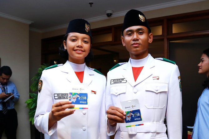 bank bri apresiasi prestasi tim paskibraka nasional 2018