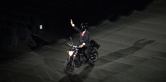 Sandiaga soal Jokowi naik moge di Asian Games: Entertaining sekali