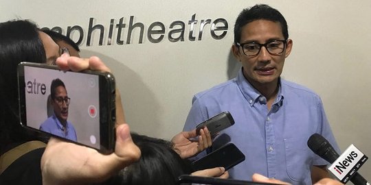 Ditanya soal Andi Arief, Sandiaga singgung demokrasi sejuk & kepemimpinan kuat