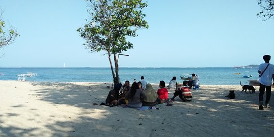 Keindahan Pantai Mertasari Di Bali Mulai Dilirik Wisatawan Merdeka Com