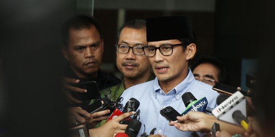 Sandiaga makin optimis meski kalah jauh dari Jokowi di survei LSI Denny JA