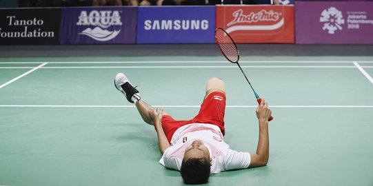 Jenguk Anthony Ginting, Jokowi puji 'Indonesia bangga, kamu berikan yang terbaik'