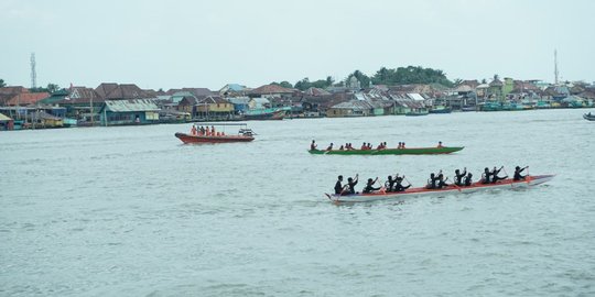Perahu Bidar jadi atraksi bersejarah dan keren di Festival Sriwijaya 2018