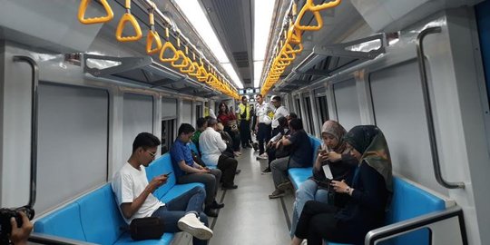Libur Idul Adha, LRT angkut 10.921 penumpang