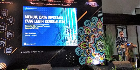 BPS gandeng Kementerian/Lembaga tingkatkan kualitas data investasi