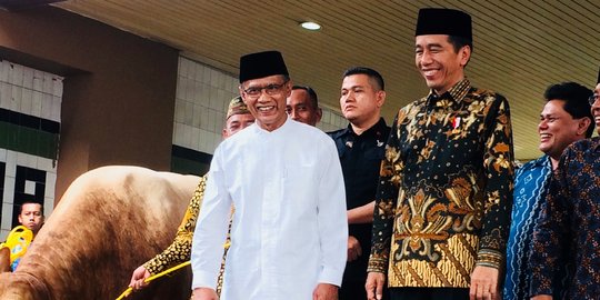 Kunjungi PP Muhammadiyah, Jokowi dapat apresiasi