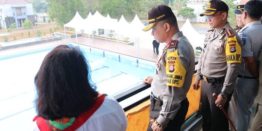Kapolda Banten gelar pasukan jelang kedatangan atlet cabor Pentathlon