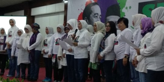 Ida Fauziah bentuk relawan perempuan Jokowi, anggotanya mamah muda sampai emak-emak