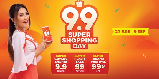 Shopee 9.9 Super Shopping Day, festival belanja online terbesar di Asia Tenggara