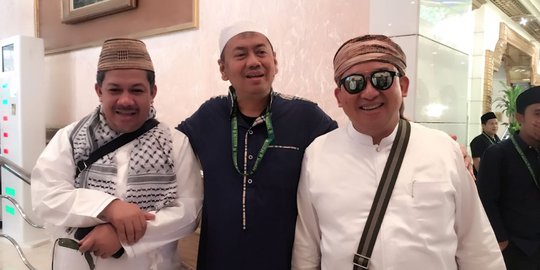 Bertemu Ma'ruf Amin di Kota Mina, Fahri Hamzah mengaku cuma kebetulan