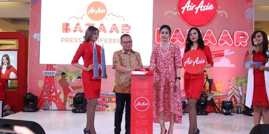 Pertama kalinya, AirAsia gelar bazaar tiket promo di 4 kota sekaligus