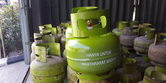 Pelaku usaha kedapatan gunakan 756 tabung gas LPG 3 Kg subsidi