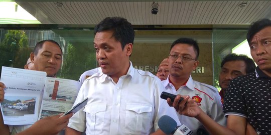 Sambangi Bawaslu, Habiburokhman tanya alasan isu mahar Rp 500 M dilanjutkan