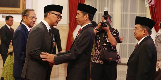 Jokowi resmi lantik Agus Gumiwang jadi Menteri Sosial gantikan Idrus Marham