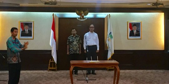 Idrus Marham serahkan jabatan Menteri Sosial ke Agus Gumiwang