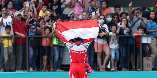 Pesepeda BMX putra Indonesia raih medali perak