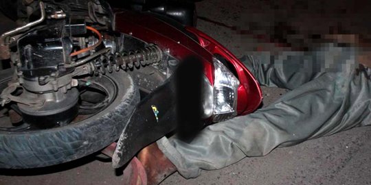 Gagal salip kendaraan, pemotor di Bogor tewas terlindas CR-V