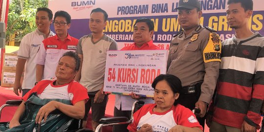 AP II beri pengobatan gratis ke 500 warga Tangerang