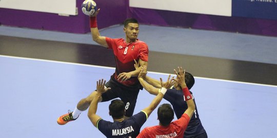 Fase grup bola tangan Asian Games 2018, Indonesia tekuk Malaysia