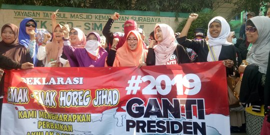 Aburizal: Tindakan represif tolak #2019GantiPresiden tusuk Jokowi dari belakang