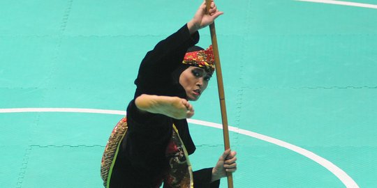 Pesilat Puspa Arumsari sumbangkan emas untuk Indonesia