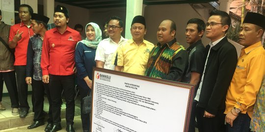 Demokrat dan PAN Tangsel absen penandatangan pakta integritas dengan Bawaslu