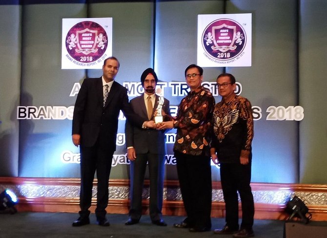 ptba raih asiarsquos most trusted company 2017