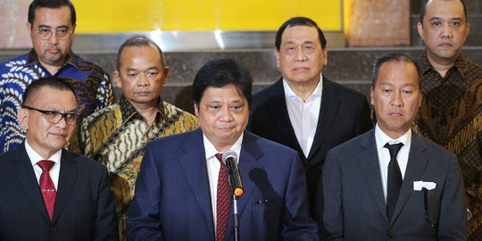 Bantah pecah kongsi, Airlangga tegaskan Fadel tidak bisa lagi bicara atas nama Golkar
