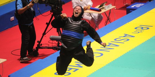 Atlet Pencak Silat Indonesia borong emas Asian Games 2018