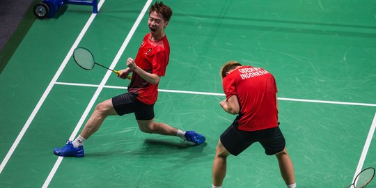 Singkirkan Chinese Taipei, pasangan Kevin/Marcus hadapi Fajar/Rian di final