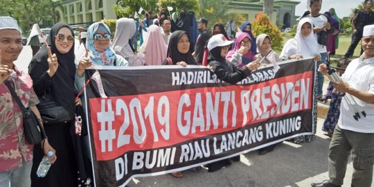 Gerindra lihat koalisi Jokowi khawatir gerakan #2019GantiPresiden