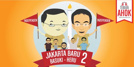 Dukung Jokowi-Ma'ruf Amin, 'Teman Ahok' ganti nama jadi 'Sejuta Teman'