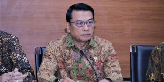 Moeldoko bersama koalisi rapat strategi kampanye Jokowi