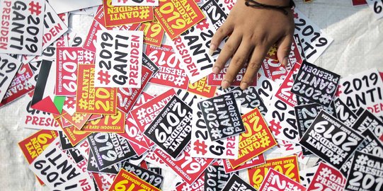 Bawaslu sebut tagar #2019GantiPresiden bukan pelanggaran kampanye