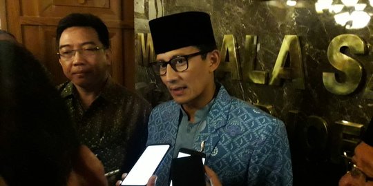 Soal ketua tim pemenangan, Sandiaga serahkan pada ketum parpol pendukung