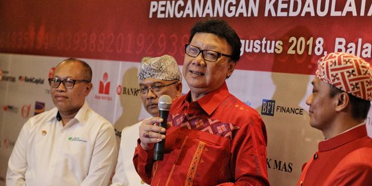 Soal #2019GantiPresiden, Mendagri bilang kalau dibiarkan terjadi benturan