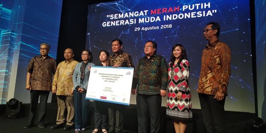 Citi Indonesia hibahkan Rp 15,56 miliar untuk pelatihan wirausaha muda RI