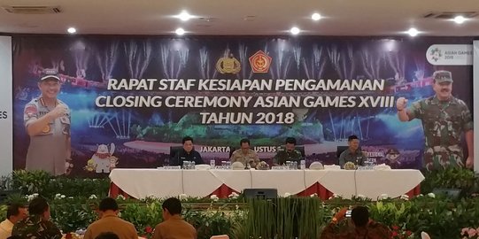 Kapolri dan Panglima TNI gelar rapat persiapkan penutupan Asian Games 2018