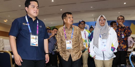 Wapres JK: Kita bersyukur Asian Games mempersatukan bangsa