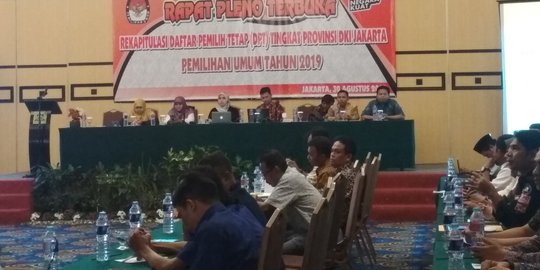 KPU DKI tetapkan DPT Pemilu 2019 sebanyak 7.211.891